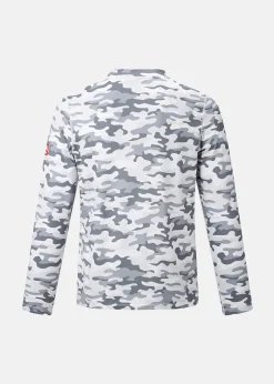 Barn Huski Wear JR LOGO TECH LS TEE 2