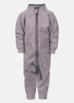 Barn Lindberg LOE WOOL BABY OVERALL