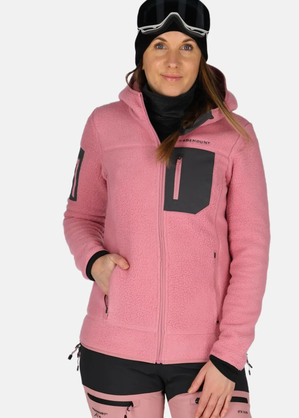 Swedemount Lofoten Hooded Pile Fleece W