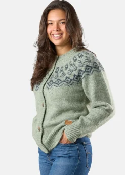 Swedemount Lofoten Wool Knit Cardigan W