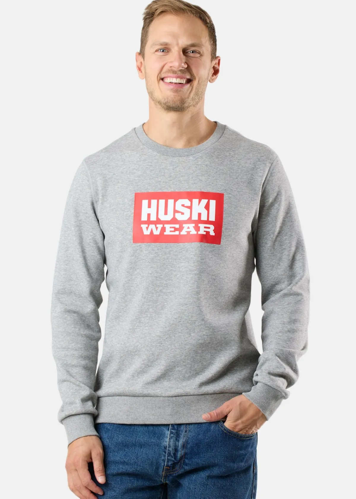 Huski Wear Logo Crew