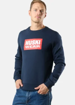 Huski Wear Logo Crew