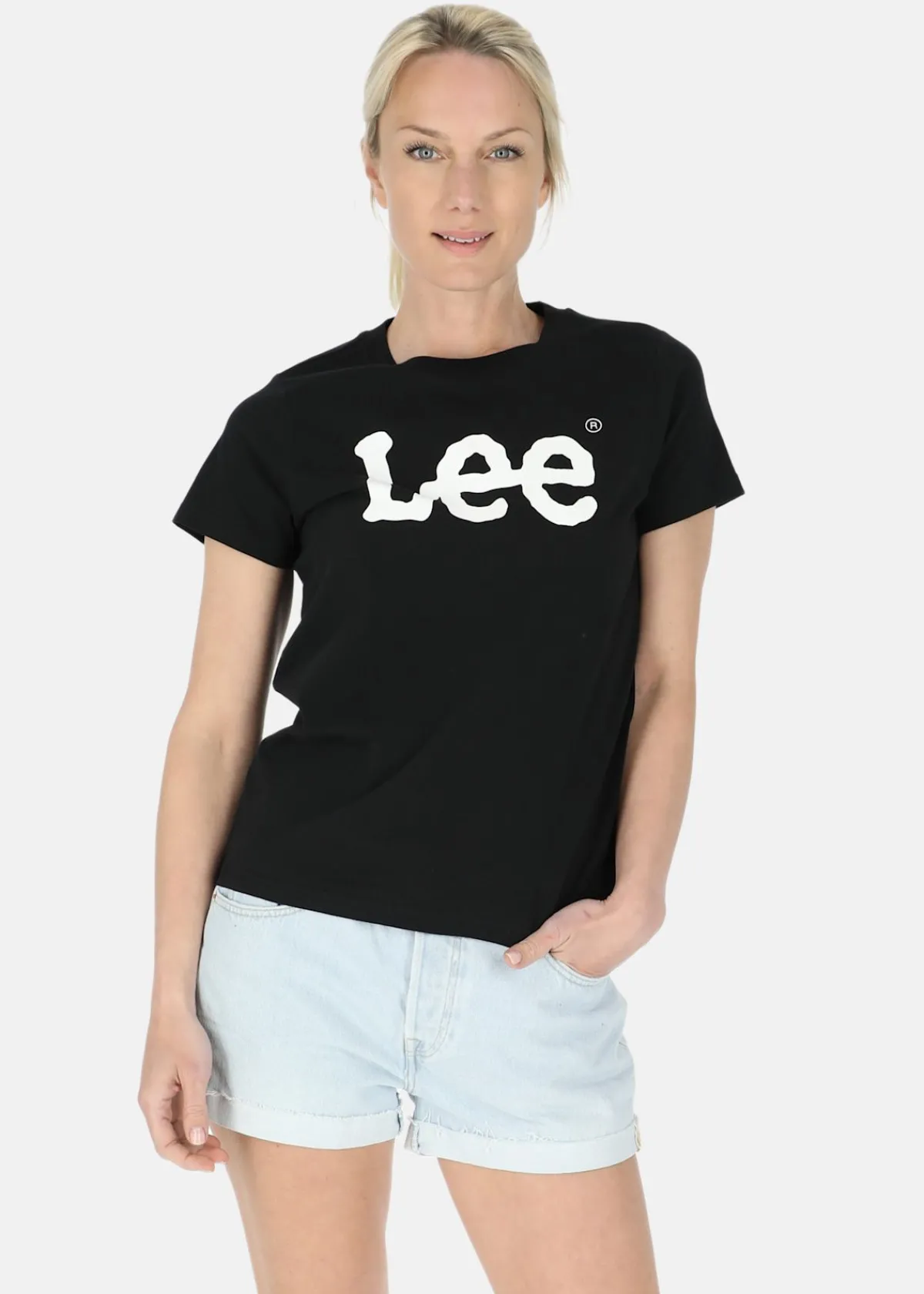 Lee LOGO_TEE BLACK
