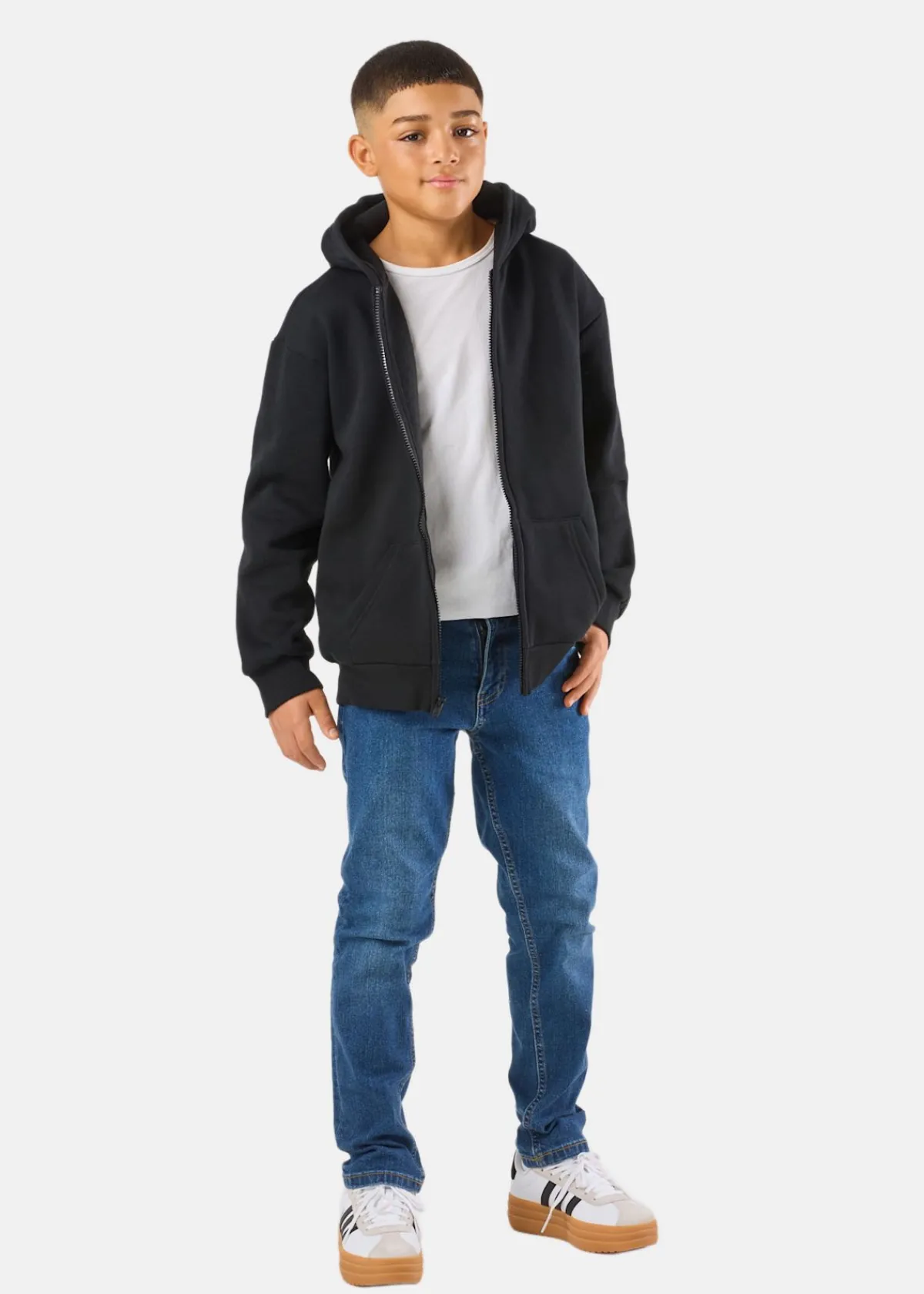 Barn Denim Factory Los Angeles Zip Hood JR