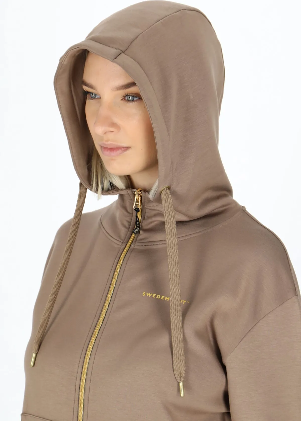 Swedemount Lounge Long Zip Hood W