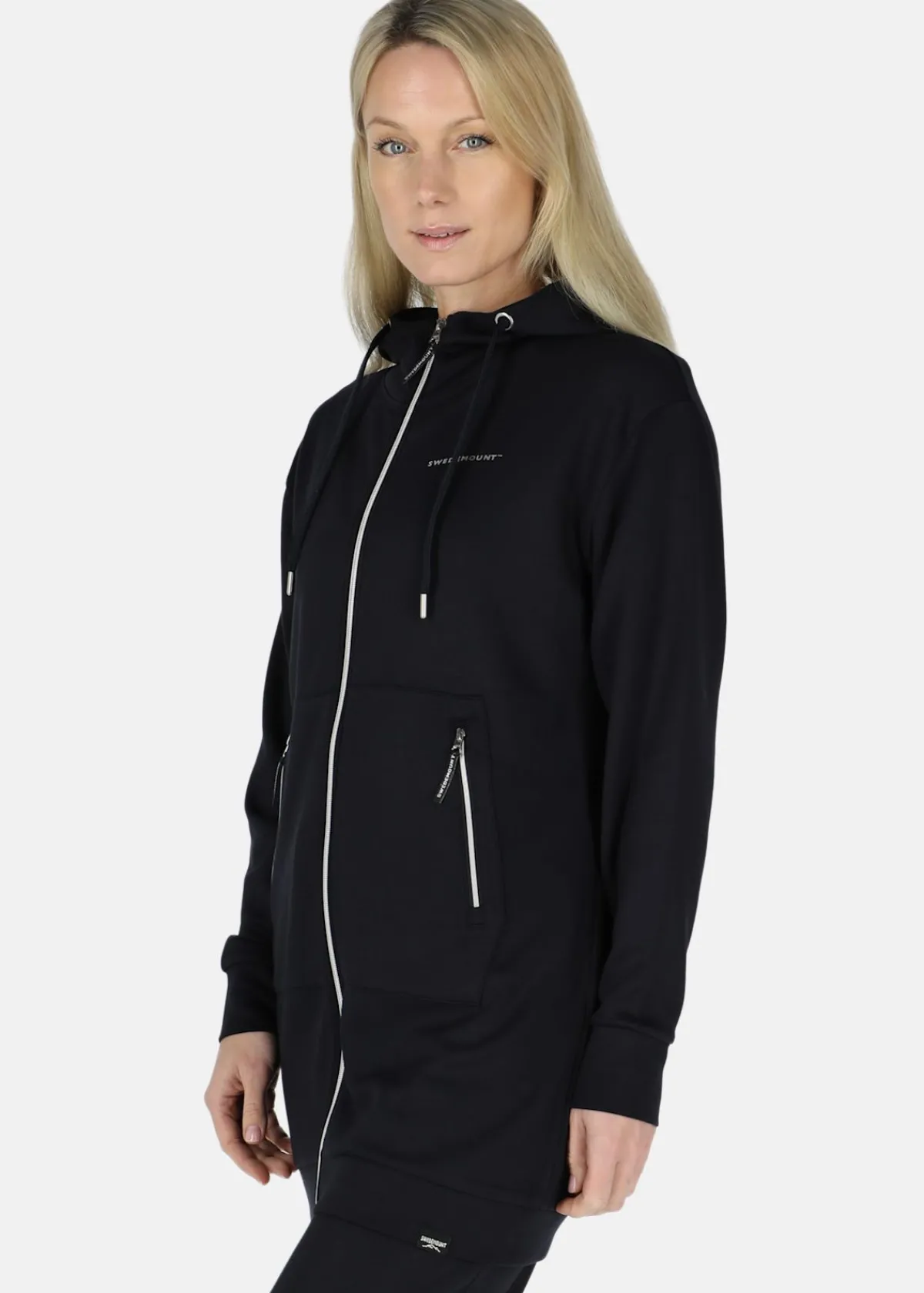 Swedemount Lounge Long Zip Hood W