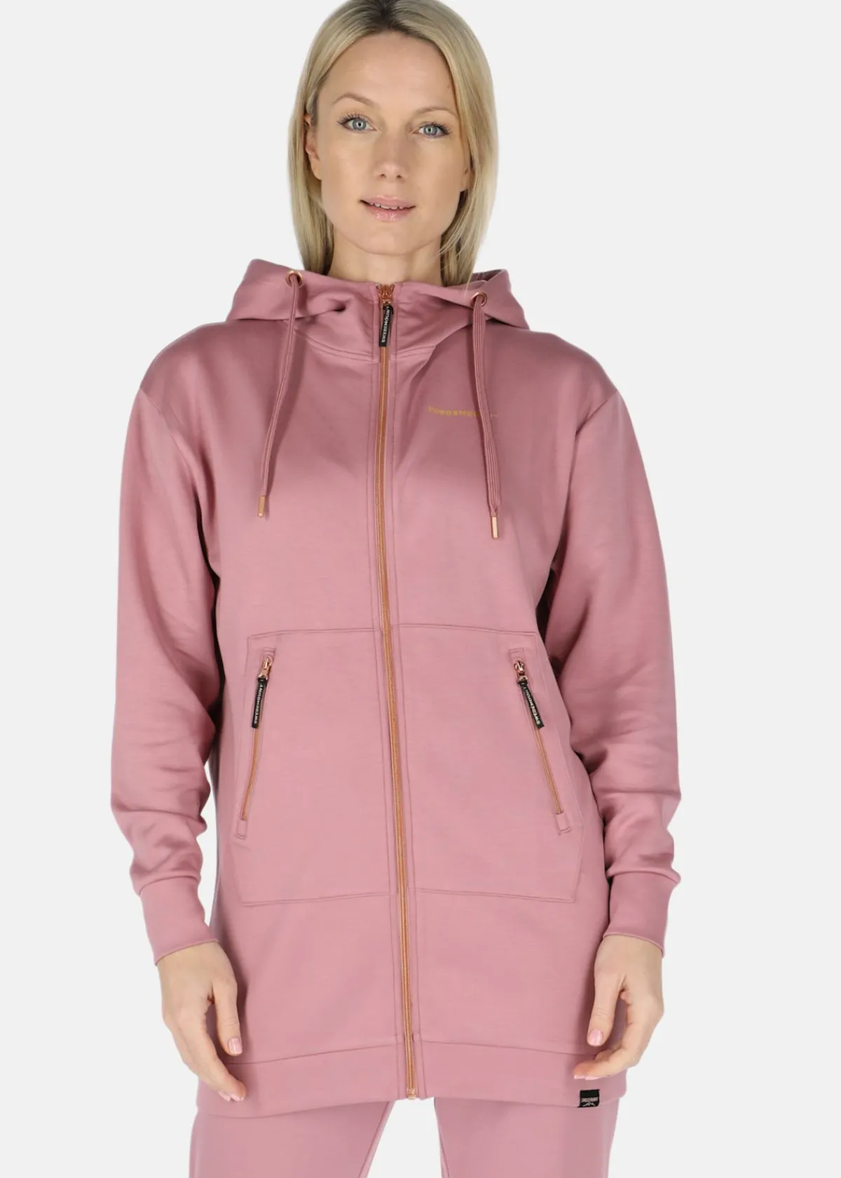 Swedemount Lounge Long Zip Hood W
