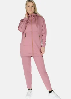 Swedemount Lounge Long Zip Hood W