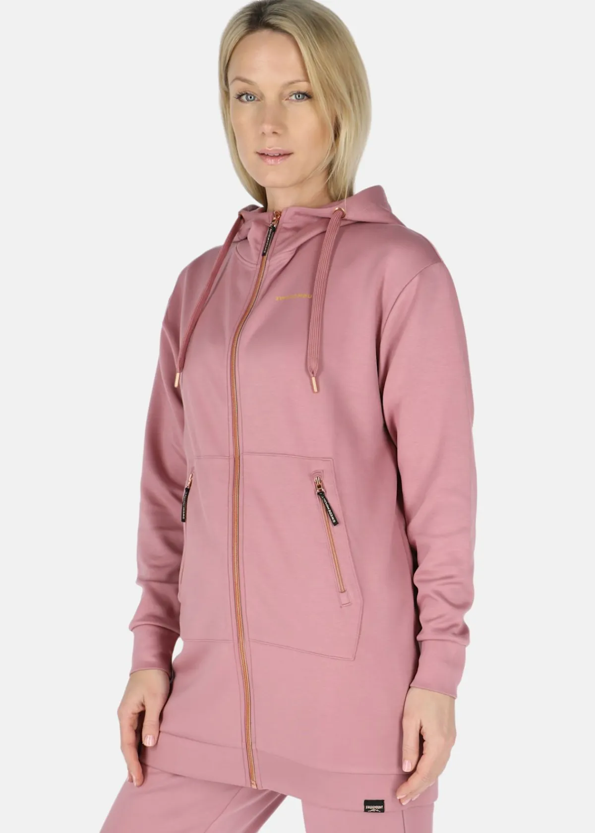 Swedemount Lounge Long Zip Hood W