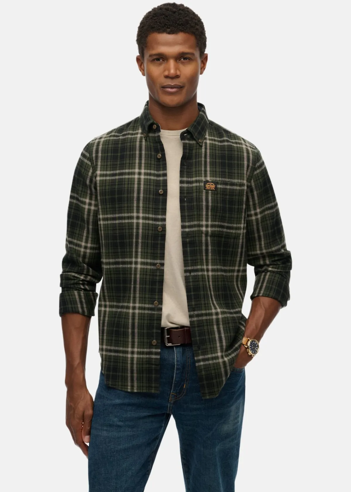 Superdry L/S COTTON LUMBERJACK SHIRT