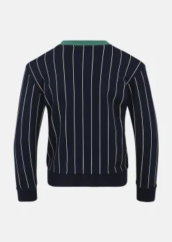 Barn Fila LUKOW pinstriped crew sweat