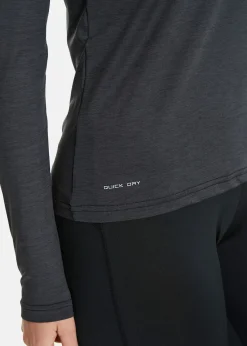 Endurance Maje W Melange L/S Tee