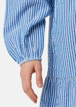 Seaside Marina Seersucker Tunic Dress W