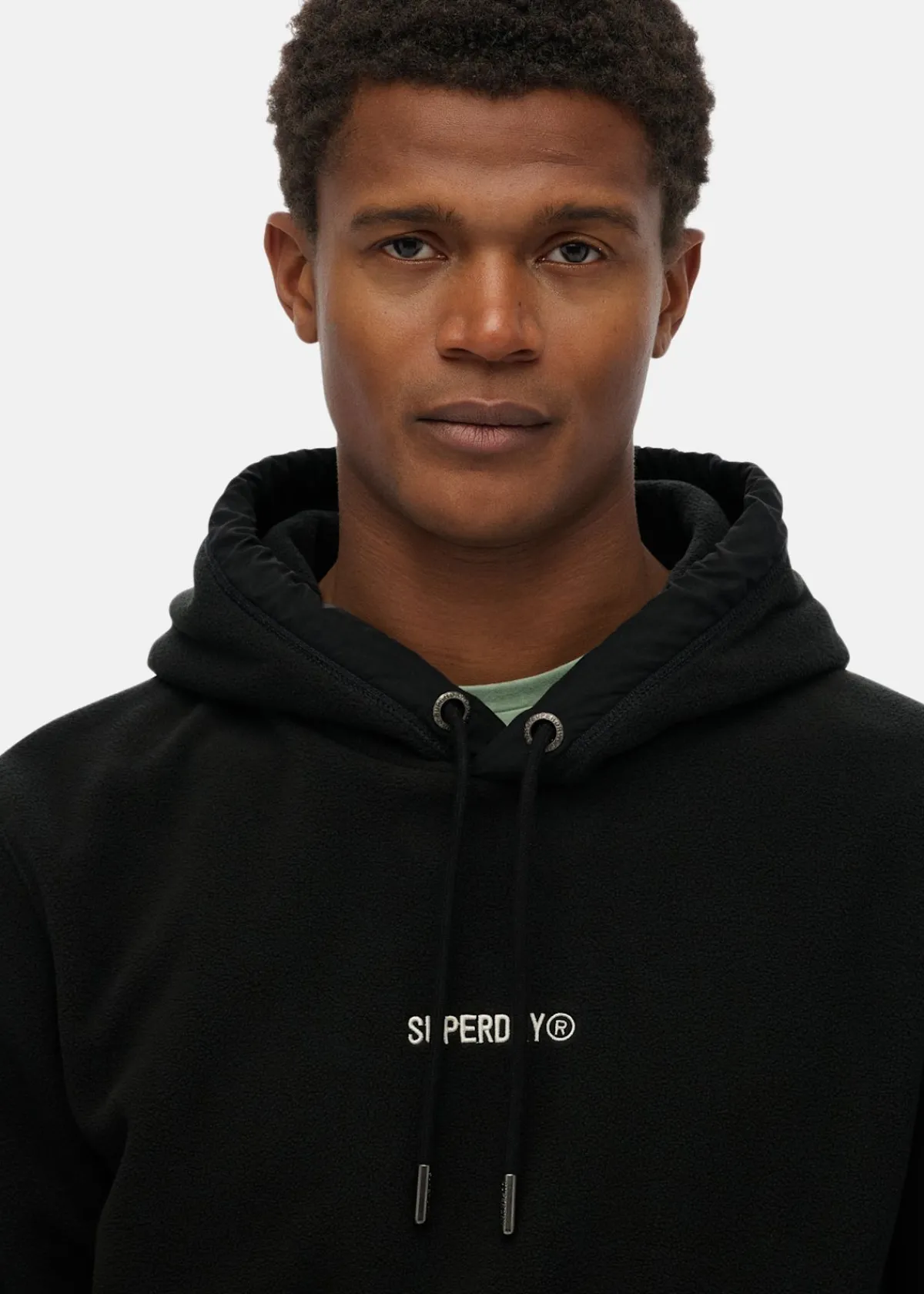Superdry MICRO LOGO FLEECE HOOD