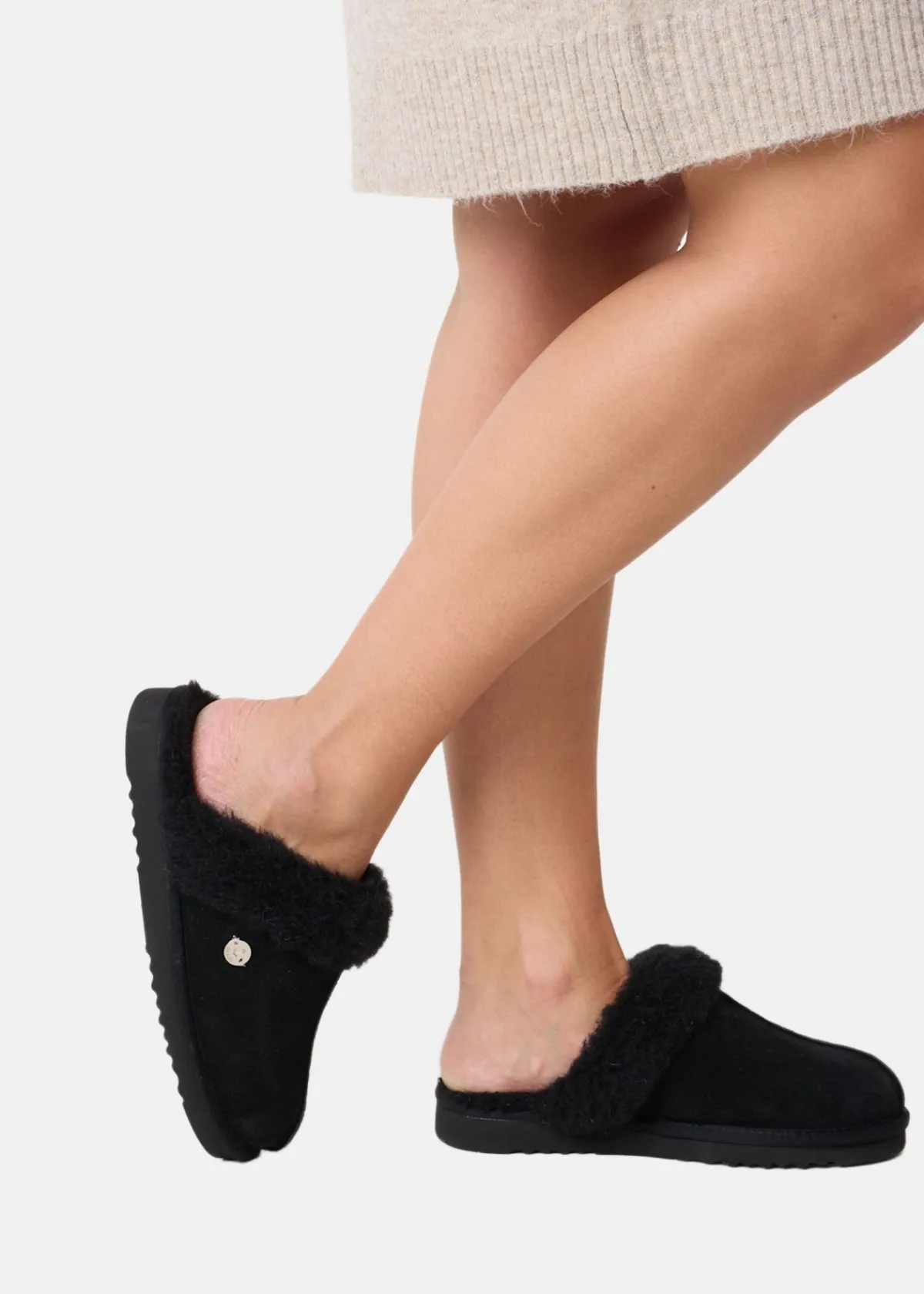 Seaside Montana Suede Wool slip in W
