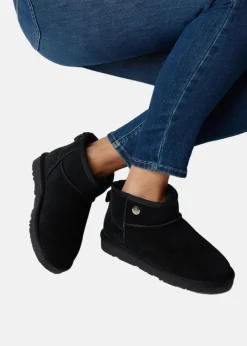 Seaside Montana Suede Wool Winter Boot Low W