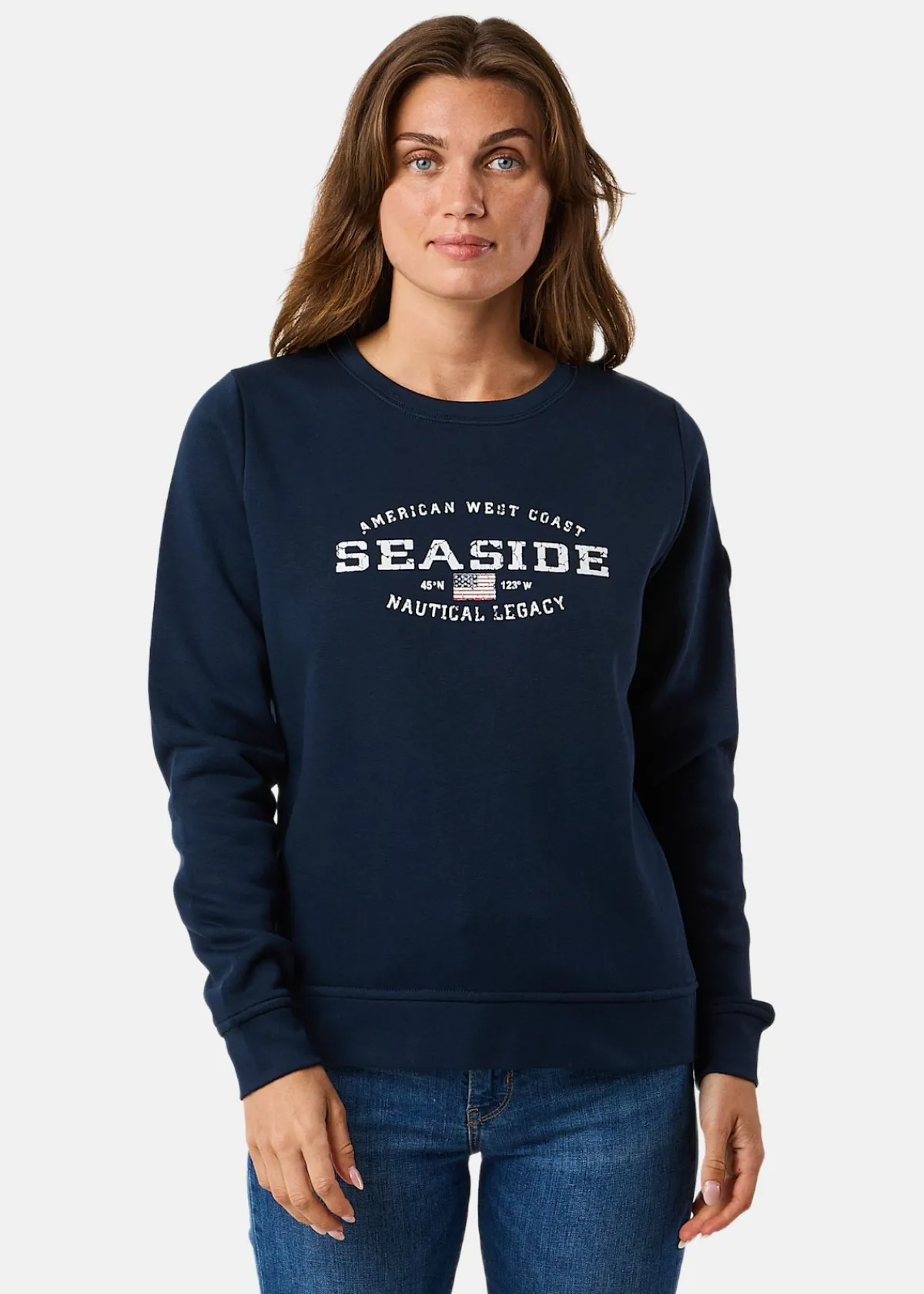 Seaside Nautical Crewneck W II