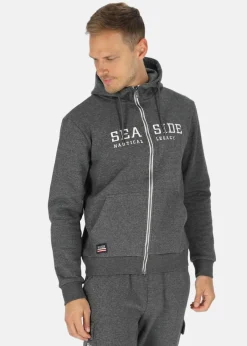 Seaside Nautical Zip Hood