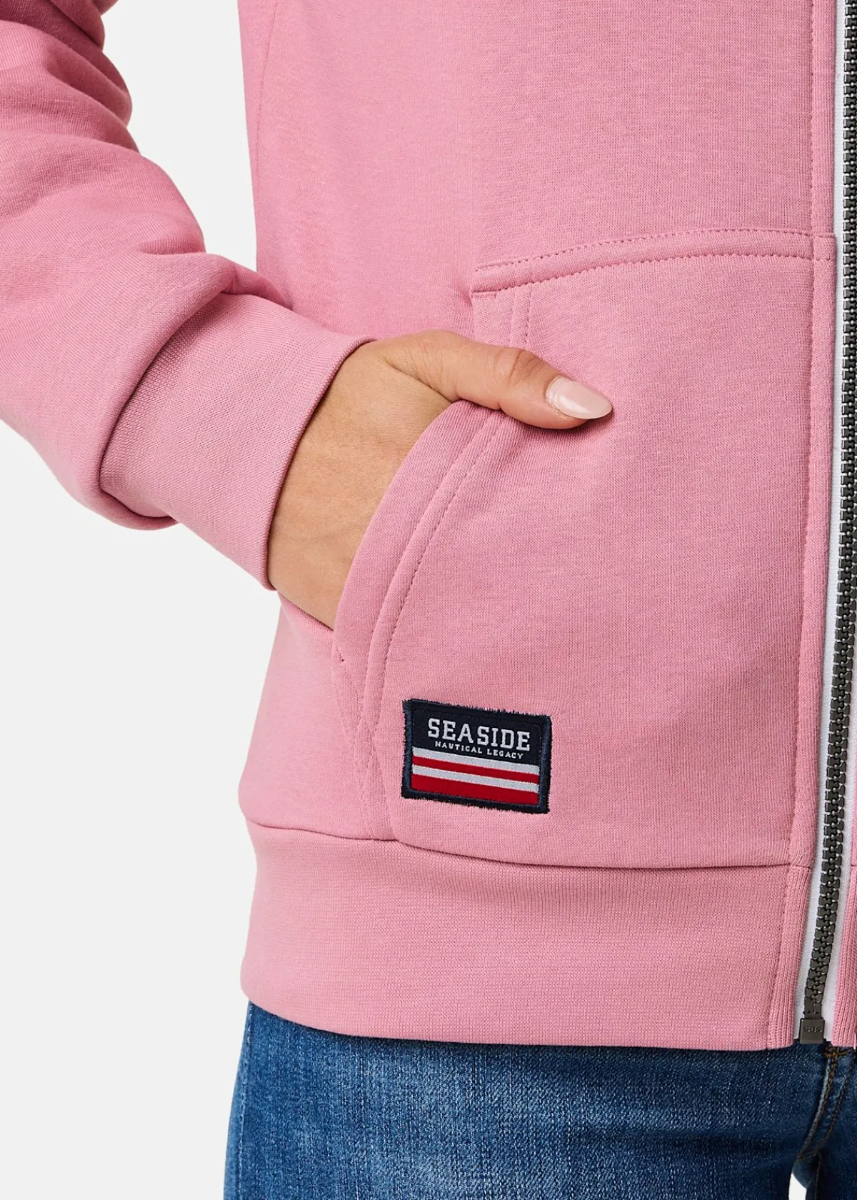 Seaside Nautical Zip Hood W II