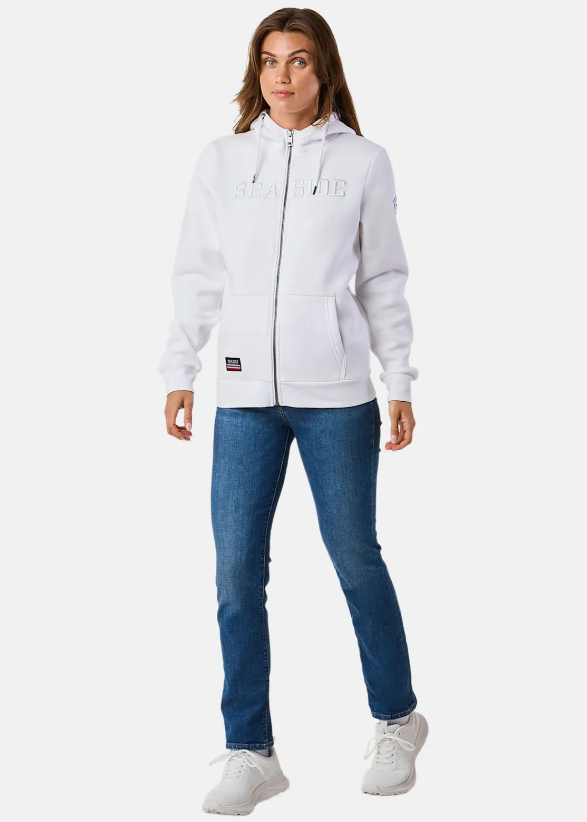 Seaside Nautical Zip Hood W II
