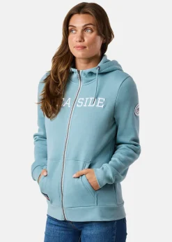 Seaside Nautical Zip Hood W II