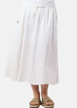 Seaside New Hampshire Linen Long Skirt W