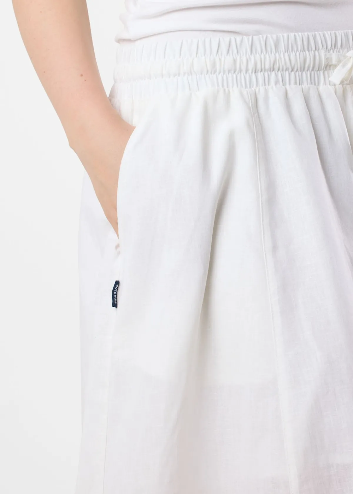 Seaside New Hampshire Linen Long Skirt W