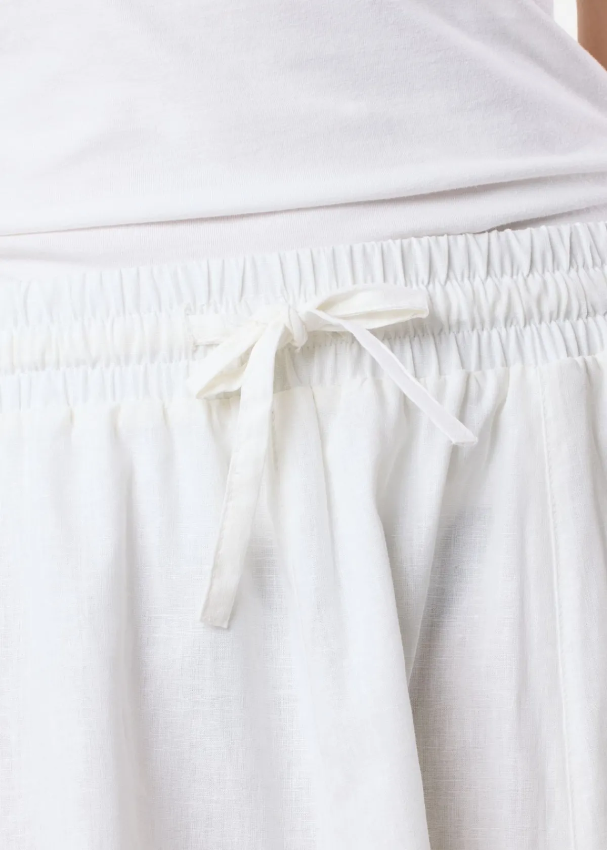 Seaside New Hampshire Linen Long Skirt W