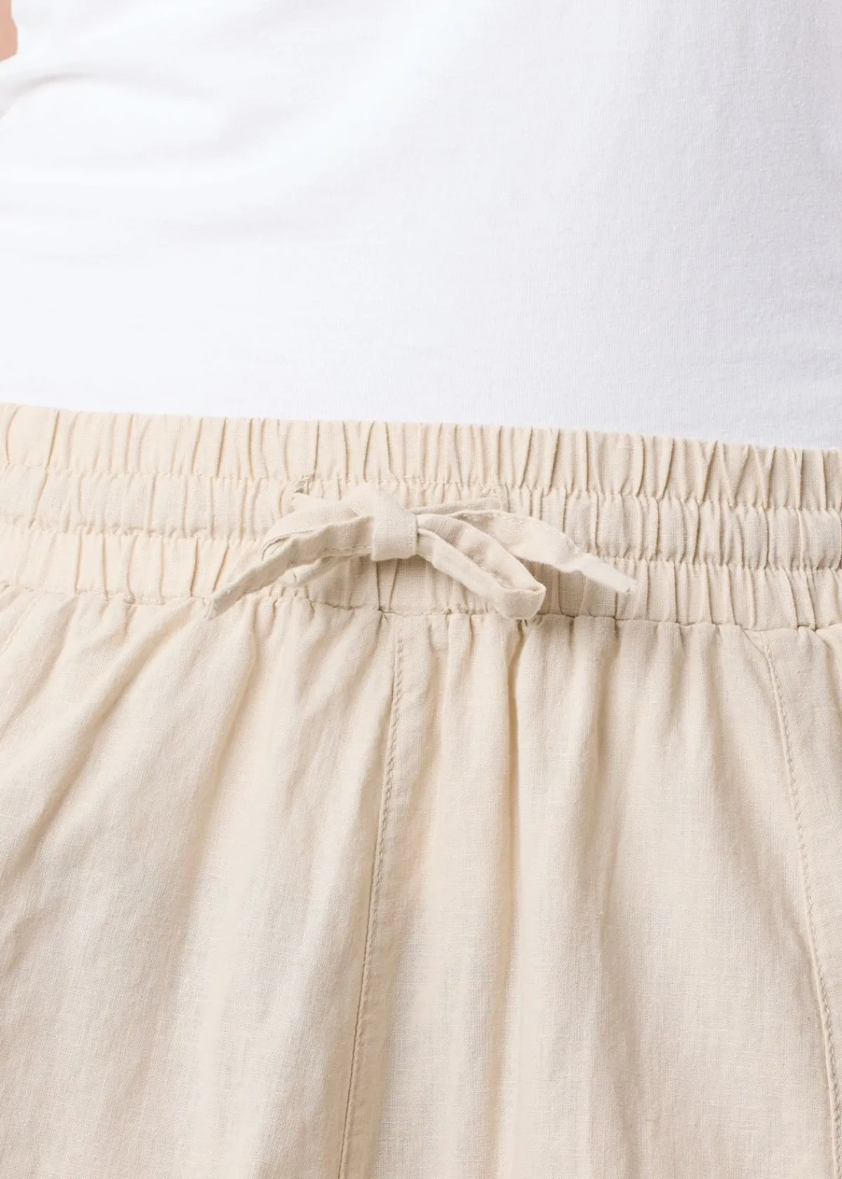 Seaside New Hampshire Linen Long Skirt W