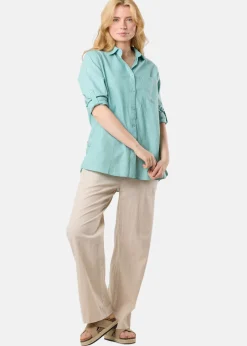 Seaside New Hampshire Linen LS Shirt W