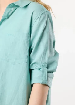 Seaside New Hampshire Linen LS Shirt W