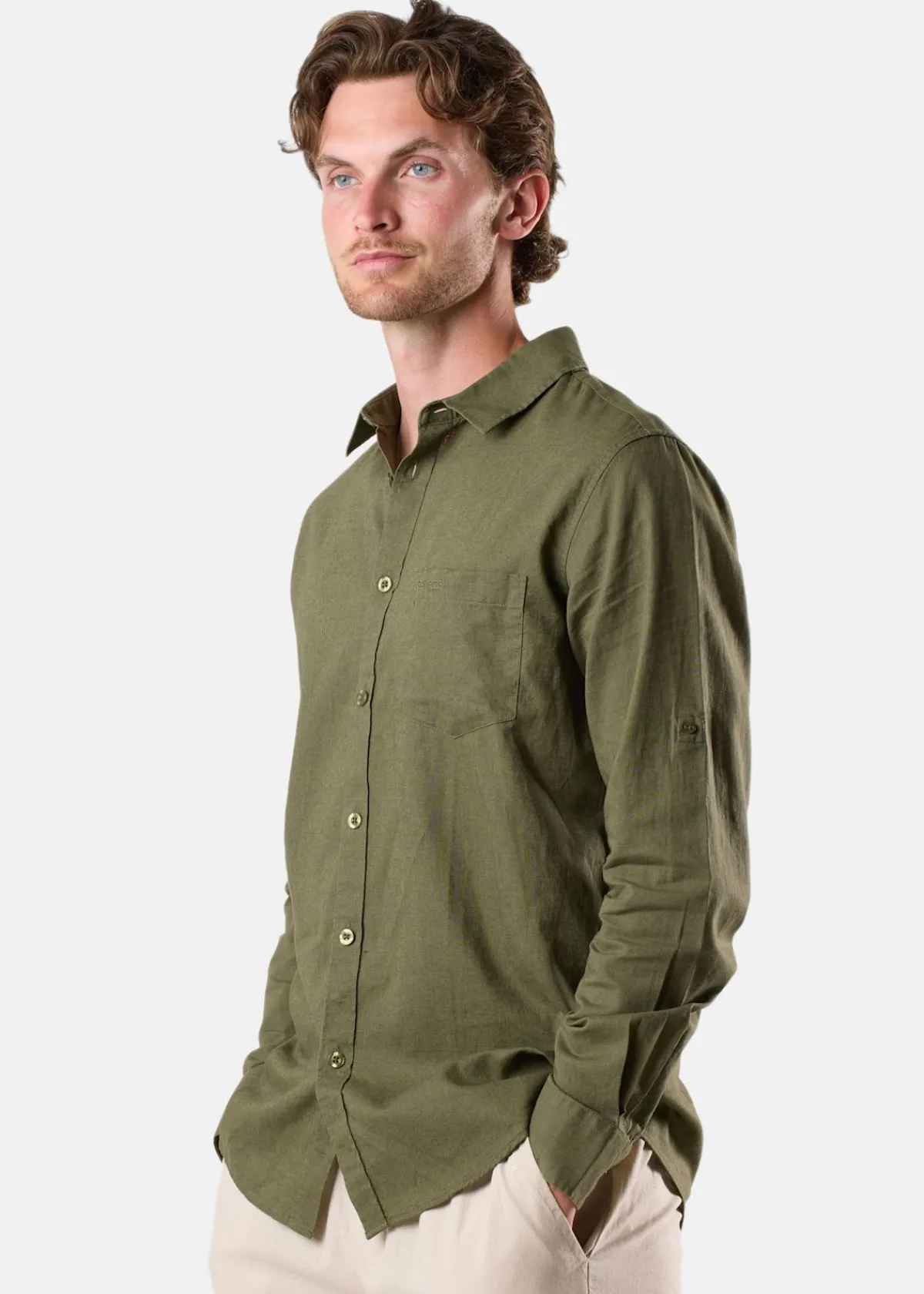 Seaside New Hampshire Linen LS Shirt