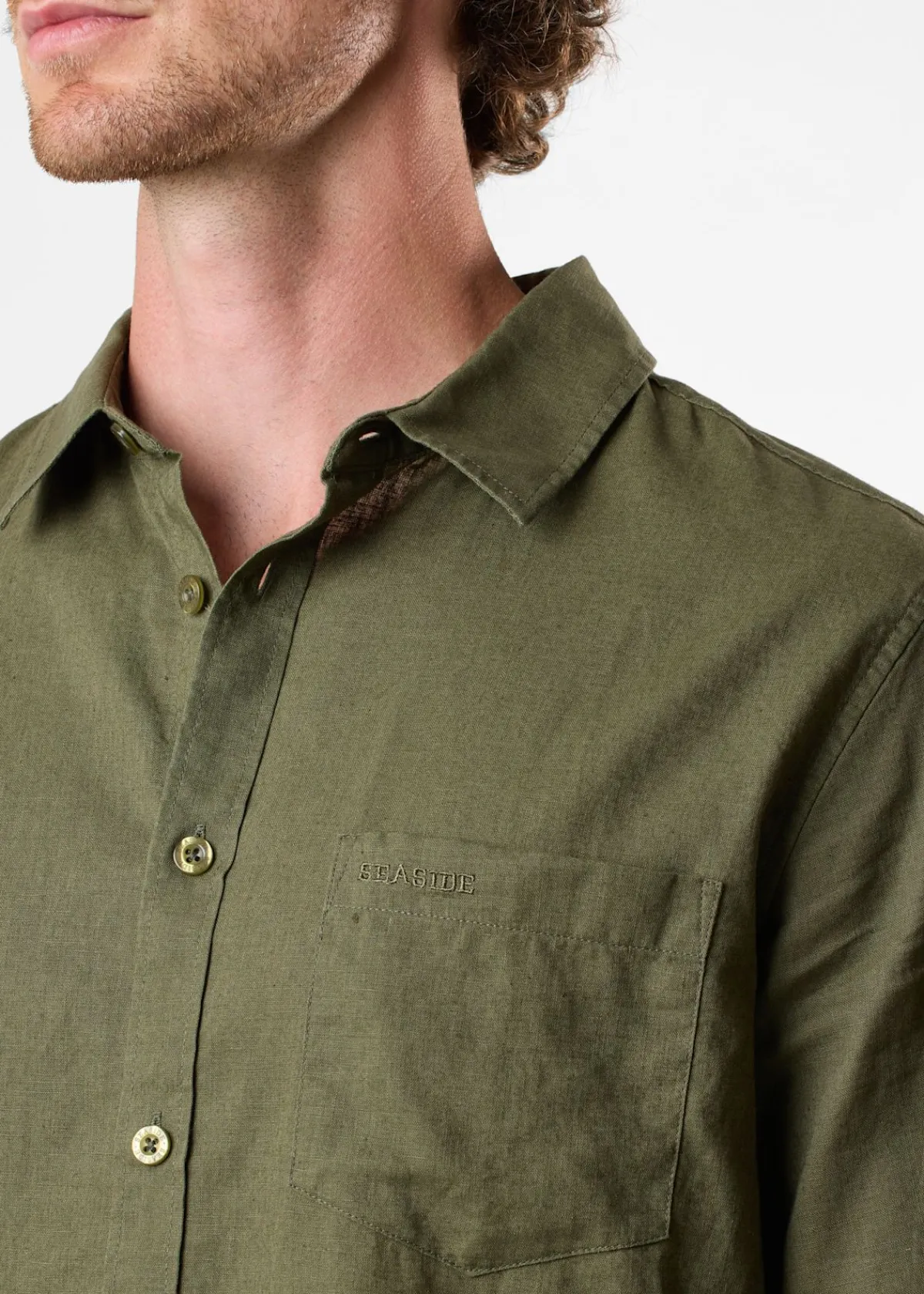 Seaside New Hampshire Linen LS Shirt