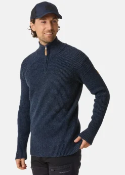 Swedemount Nordkap Wool Sweater Half Zip