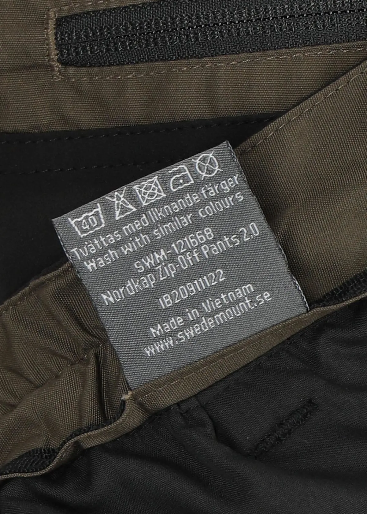 Swedemount Nordkap Zip-Off Pants 2.0