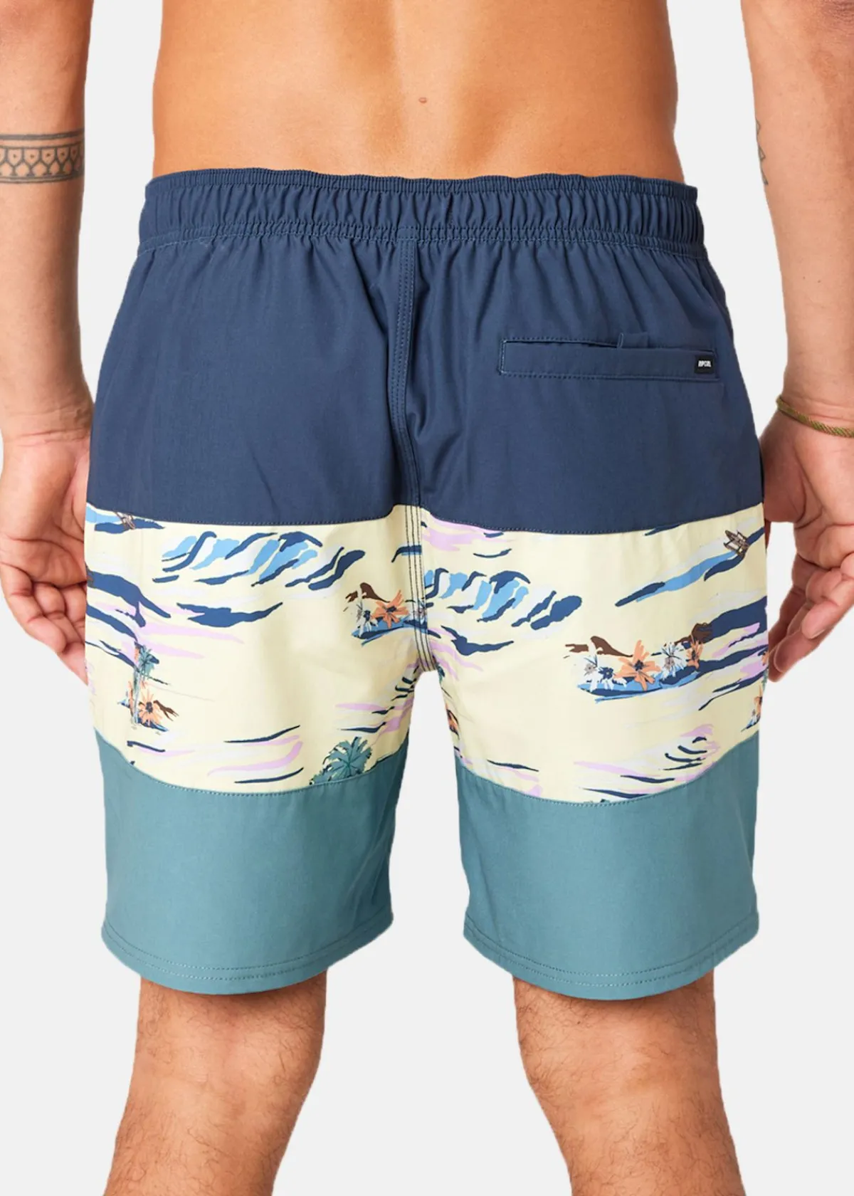 Rip Curl NU DIVIDED SEMI ELASTIC 17"