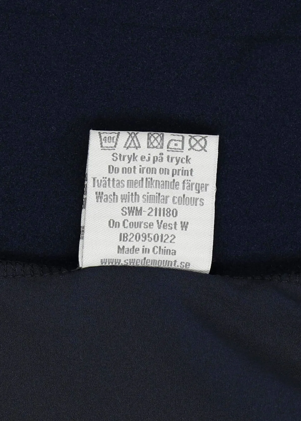 Swedemount On Course Vest W