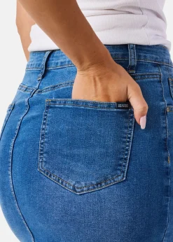 Seaside Oregon Denim Skirt W