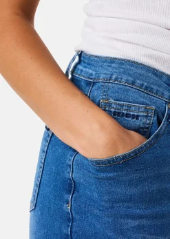 Seaside Oregon Denim Skirt W