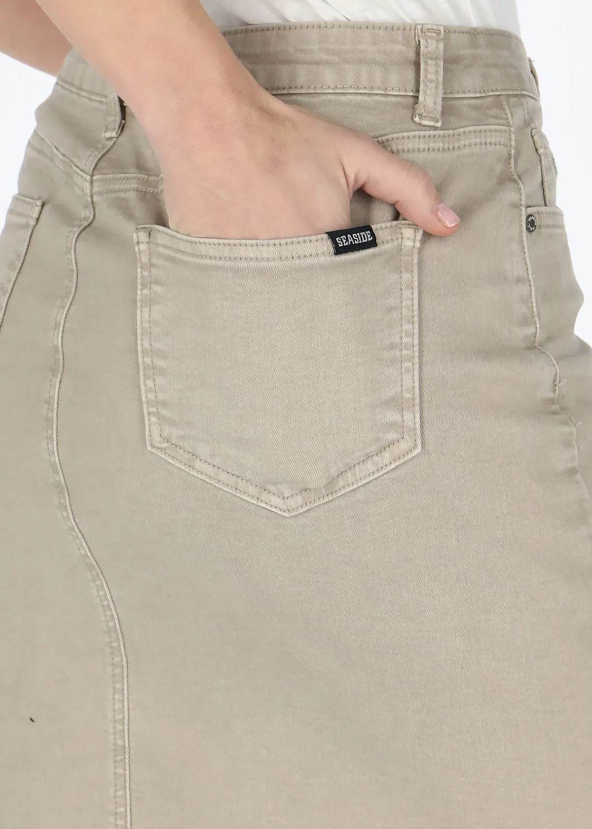 Seaside Oregon Twill Skirt W