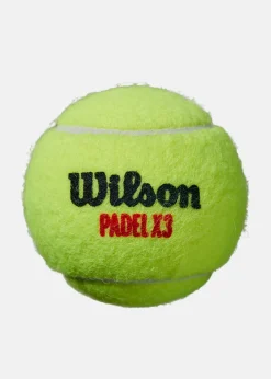 Wilson PADEL X3 BALL Yellow