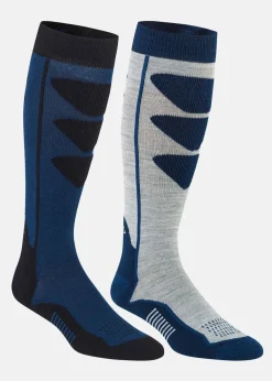 Bula 2PK Alpine Ski Socks
