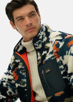 Superdry PRINTED FLEECE ZIP THRU