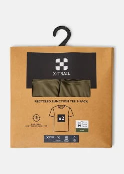 X-trail Recycled Function Tee 2-Pack