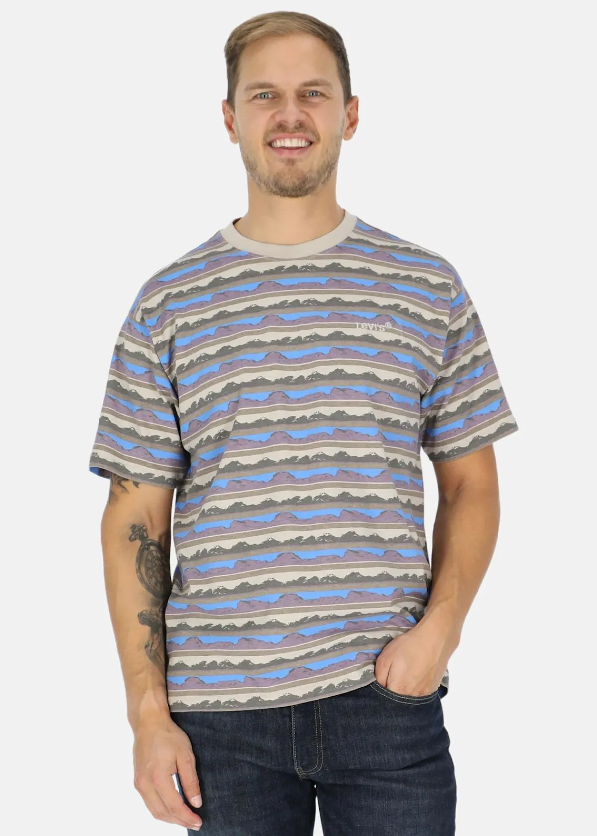 LEVI'S® RED TAB VINTAGE TEE WHITE + JE