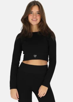 Ellen New York Rib Seamless Cropped Top