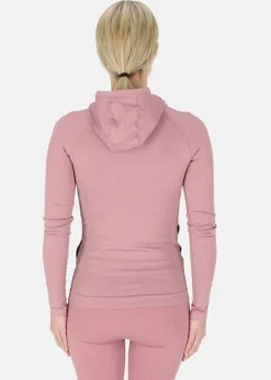 Swedemount Ribbed Seamless Fullzip Hood W
