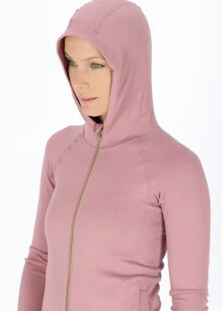 Swedemount Ribbed Seamless Fullzip Hood W