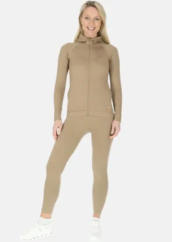 Swedemount Ribbed Seamless Fullzip Hood W
