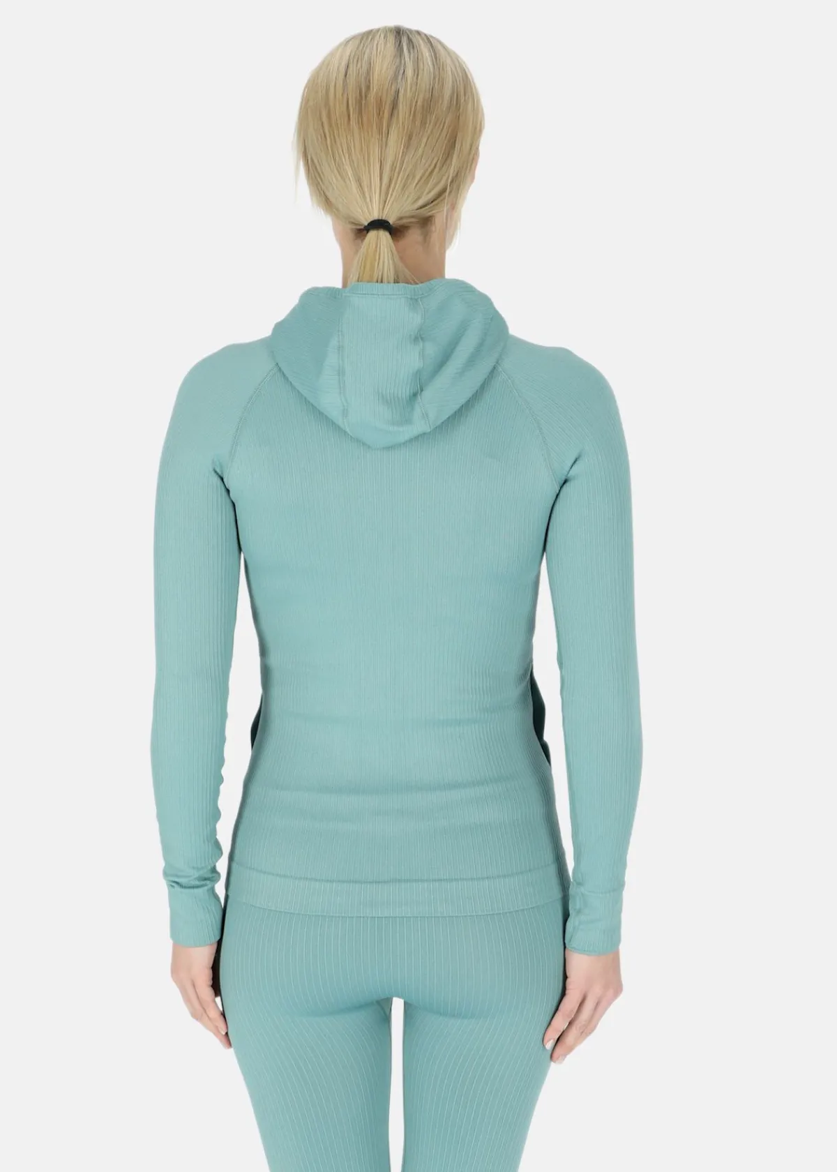 Swedemount Ribbed Seamless Fullzip Hood W